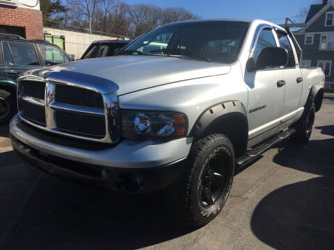 2002 Dodge Ram Pickup 1500 for sale at BAHNANS AUTO SALES, INC. in Worcester MA