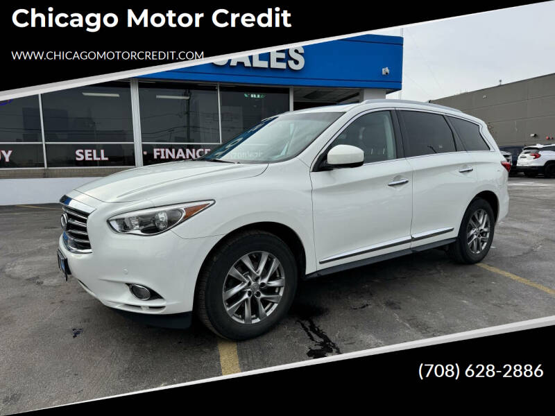 2013 Infiniti JX35 for sale at Chicago Motor Credit in South Holland IL