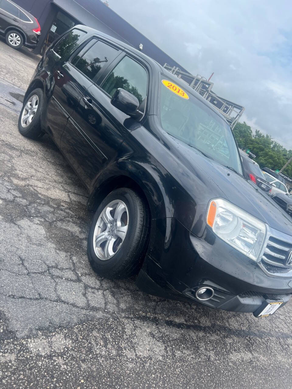 Black 2013 Honda Pilot EX-L w/Navi 4x4 EX-L 4dr SUV w/Navi 2