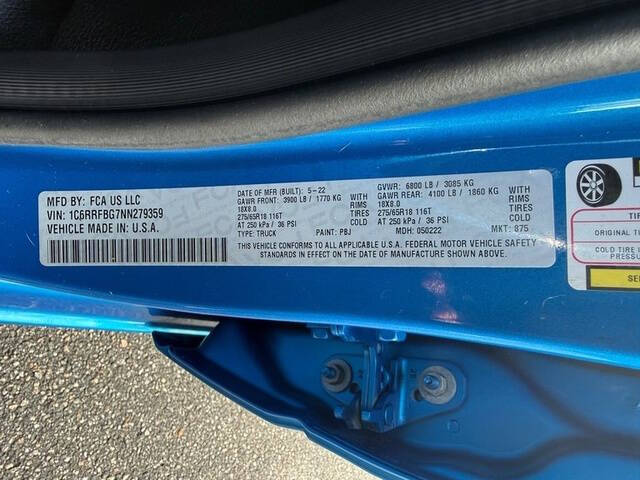 2022 RAM 1500 Big Horn