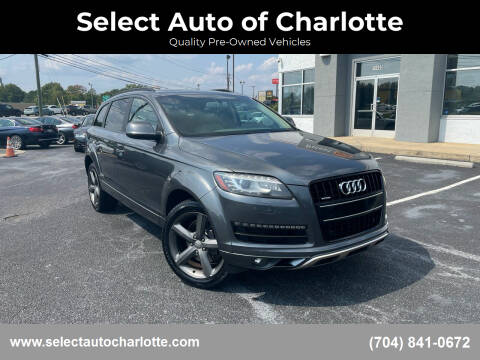 2015 Audi Q7 for sale at Select Auto of Charlotte in Matthews NC