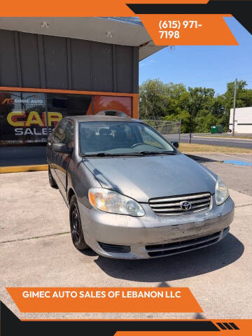 2005 Toyota Corolla S
