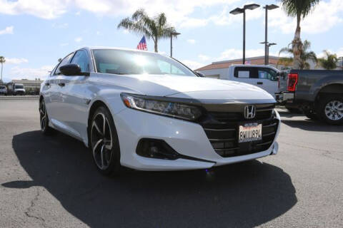 2021 Honda Accord for sale at DIAMOND VALLEY HONDA in Hemet CA