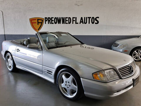 2002 Mercedes-Benz SL-Class for sale at Preowned FL Autos in Pompano Beach FL