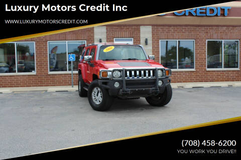 2006 HUMMER H3 for sale at Luxury Motors Credit Inc in Bridgeview IL
