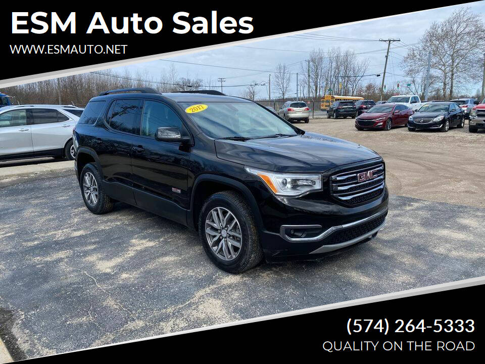 Black 2017 GMC Acadia SLE-2 4x4 SLE-2 4dr SUV 1