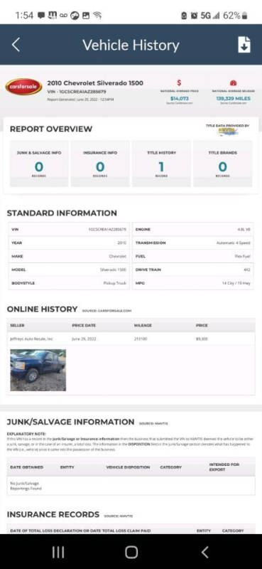 2010 Chevrolet Silverado 1500 LS