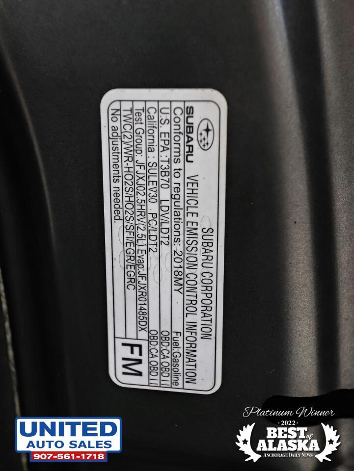 2018 Subaru Outback 2.5i Premium AWD 4dr Wagon 80