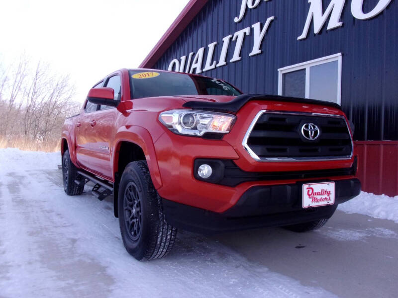 2017 Toyota Tacoma for sale at Quality Motors Inc in Algona IA