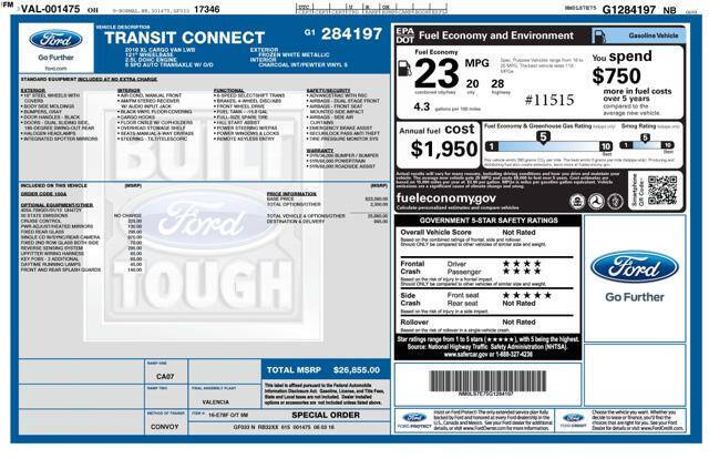2016 Ford Transit Connect XL