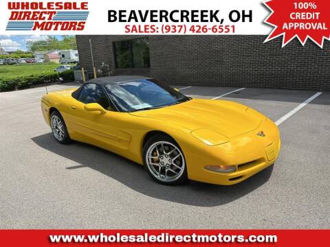 2001 Chevrolet Corvette for sale at WHOLESALE DIRECT MOTORS in Beavercreek OH