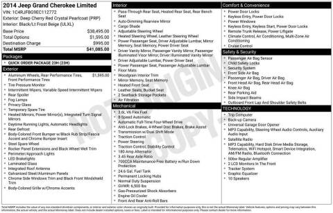 2014 Jeep Grand Cherokee Limited