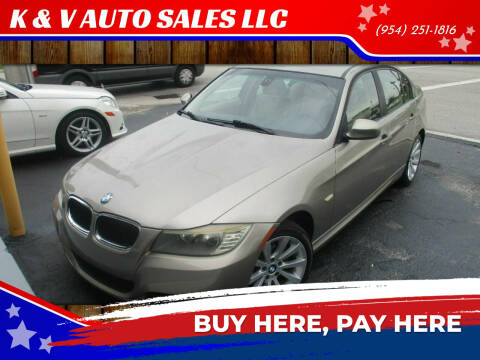 2011 BMW 3 Series for sale at K & V AUTO SALES LLC in Hollywood FL