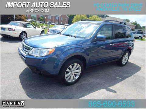 2011 Subaru Forester 2.5X Limited