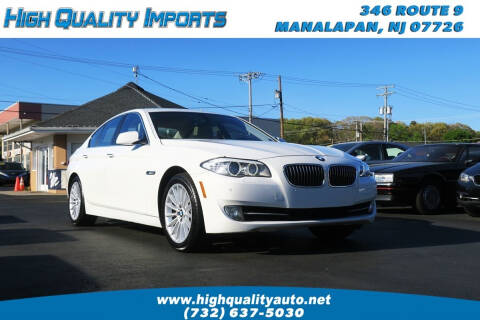 2011 BMW 5 Series for sale at High Quality Imports in Manalapan NJ
