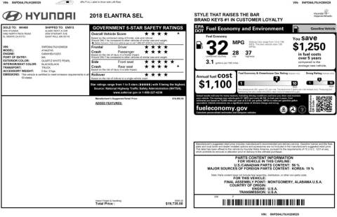 2018 Hyundai Elantra