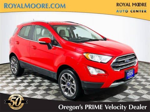 2020 Ford EcoSport for sale at Royal Moore Custom Finance in Hillsboro OR