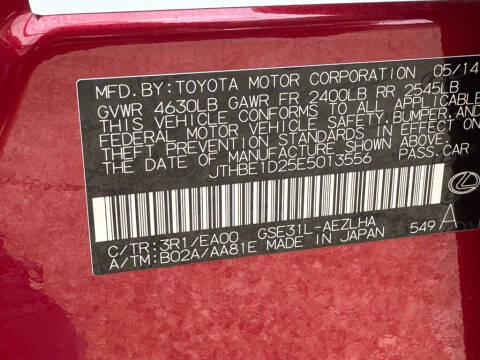 2014 Lexus IS 350