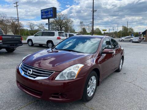 2010 Nissan Altima for sale at Brewster Used Cars in Anderson SC