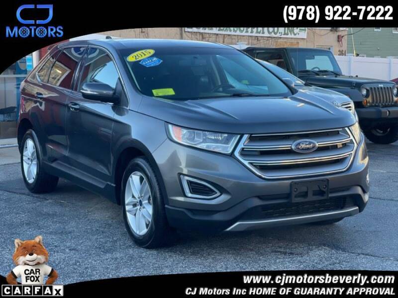 2015 Ford Edge for sale at CJ Motors Inc. in Beverly MA