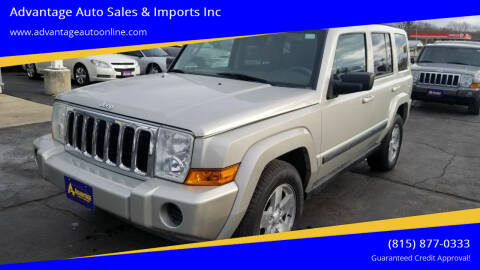 2008 Jeep Commander for sale at Advantage Auto Sales & Imports Inc in Loves Park IL