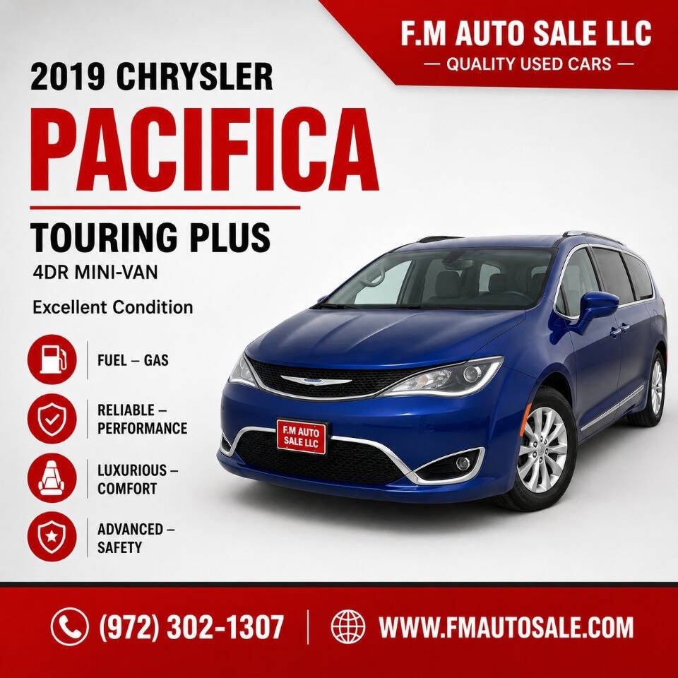 Blue 2019 Chrysler Pacifica Touring Plus Touring Plus 4dr Mini-Van 1