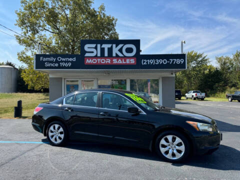 2009 Honda Accord for sale at SITKO MOTOR SALES INC in Cedar Lake IN