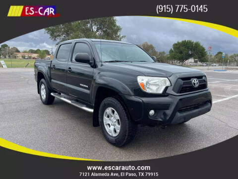 2015 Toyota Tacoma for sale at Escar Auto in El Paso TX