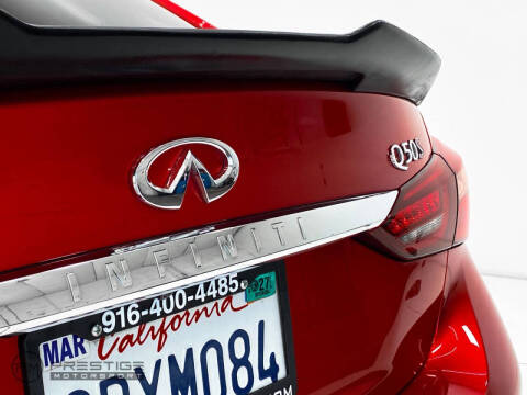 2020 Infiniti Q50 Red Sport 400