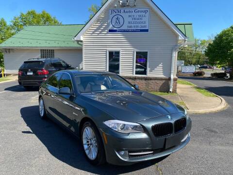2013 BMW 5 Series for sale at JNM Auto Group in Warrenton VA