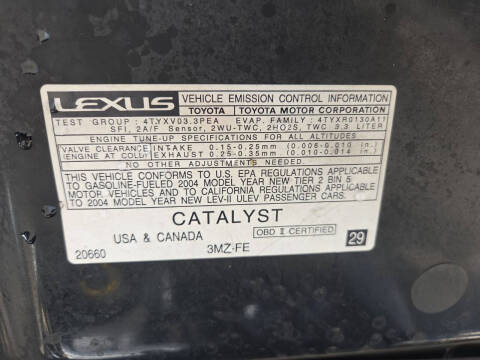 2004 Lexus ES 330