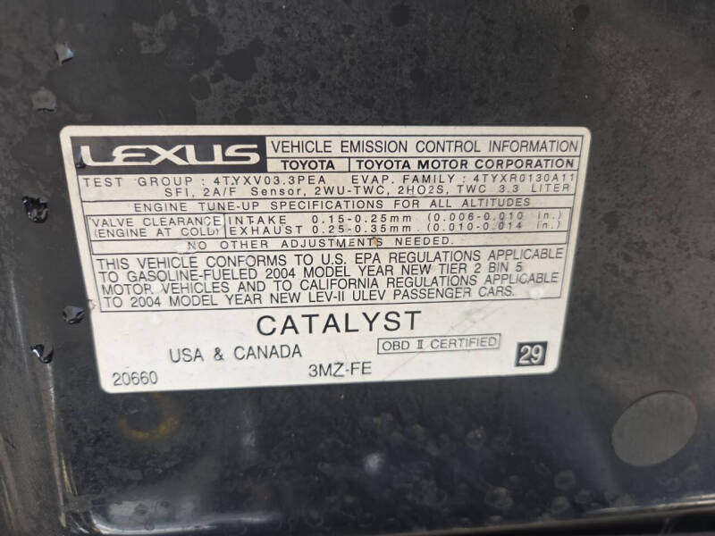 2004 Lexus ES 330