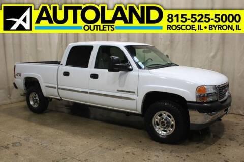 2001 GMC Sierra 2500HD for sale at AutoLand Outlets Inc in Roscoe IL