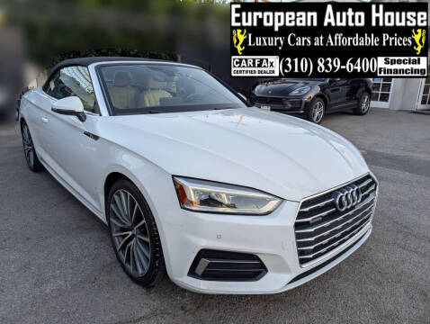 2019 Audi A5 for sale at European Auto House in Los Angeles CA