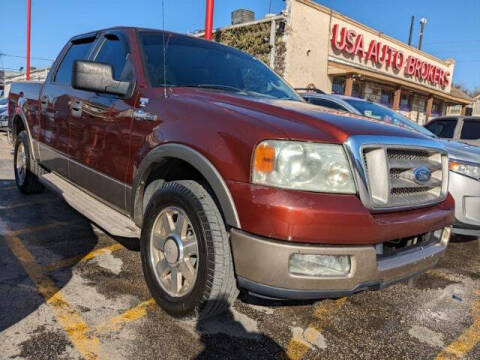 2005 Ford F-150 for sale at USA Auto Brokers in Houston TX