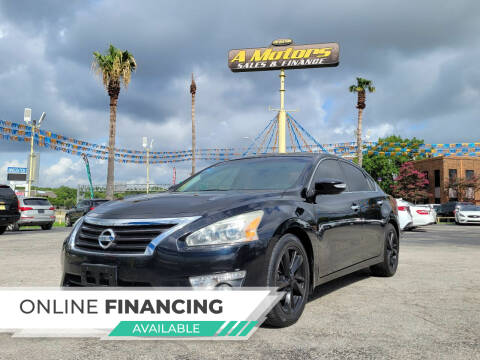 2015 Nissan Altima for sale at A MOTORS SALES AND FINANCE - 6226 San Pedro Lot in San Antonio TX