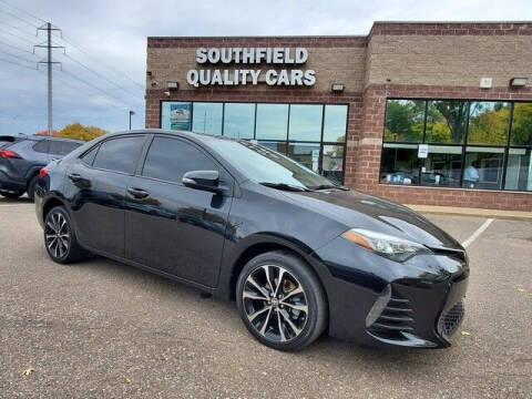 2019 Toyota Corolla for sale at SOUTHFIELD QUALITY CARS in Detroit MI