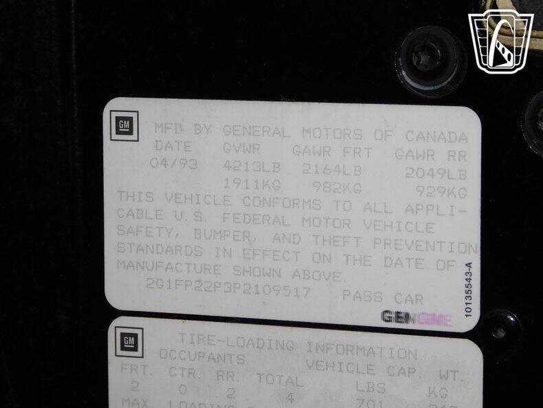 1993 Chevrolet Camaro Z28