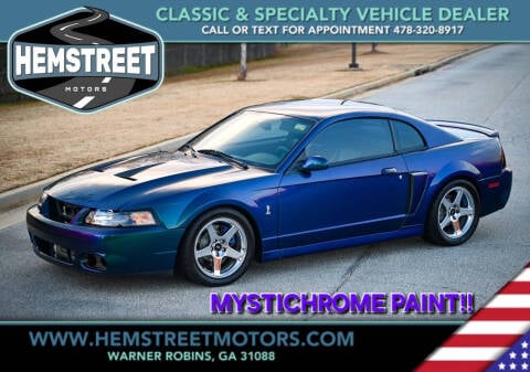 2004 Ford Mustang SVT Cobra for sale at Hemstreet Motors in Warner Robins GA