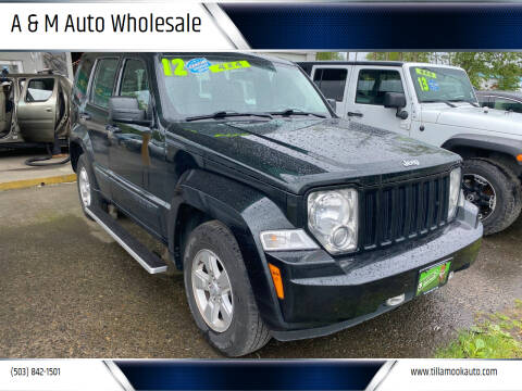 2012 Jeep Liberty for sale at A & M Auto Wholesale in Tillamook OR