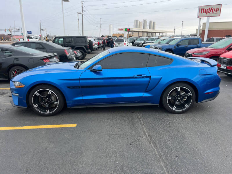 2021 Ford Mustang for sale at Jensen's Dealerships in Sioux City IA