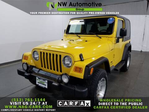 2003 Jeep Wrangler for sale at NW Automotive Group in Cincinnati OH