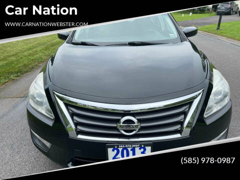 2013 Nissan Altima for sale at Car Nation in Webster NY