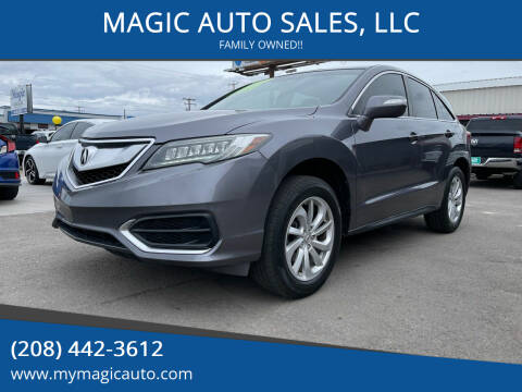 2017 Acura RDX for sale at MAGIC AUTO SALES, LLC in Nampa ID