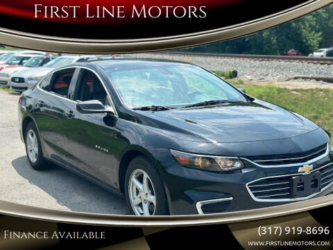 2017 Chevrolet Malibu for sale at First Line Motors in Jamestown IN