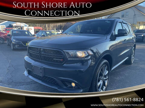 2018 Dodge Durango for sale at South Shore Auto Connection in Whitman MA