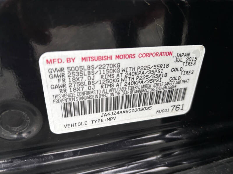 2016 Mitsubishi Outlander GT