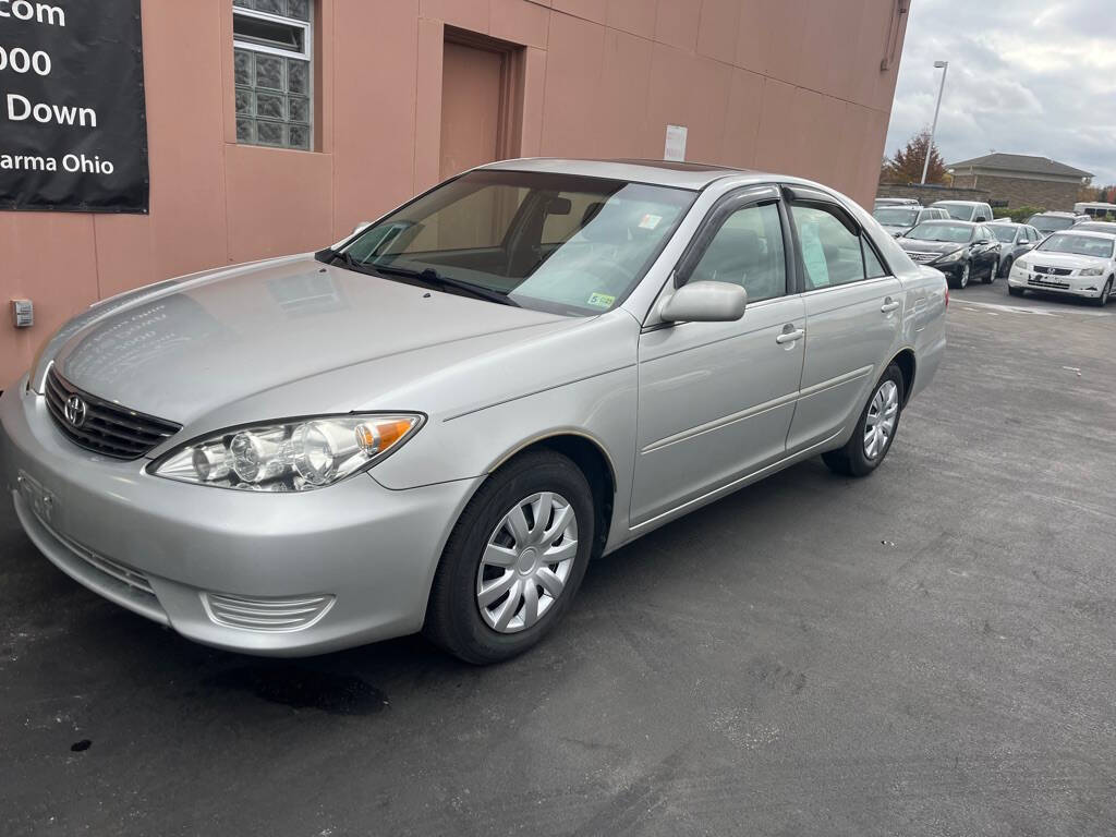 2005 Toyota Camry for sale at ENZO AUTO in Parma, OH