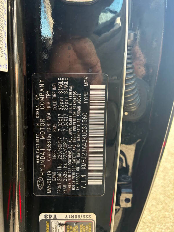 2019 Hyundai Tucson SE