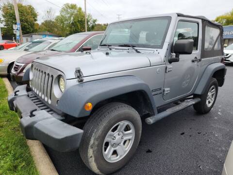 2014 Jeep Wrangler for sale at COLONIAL AUTO SALES in North Lima OH